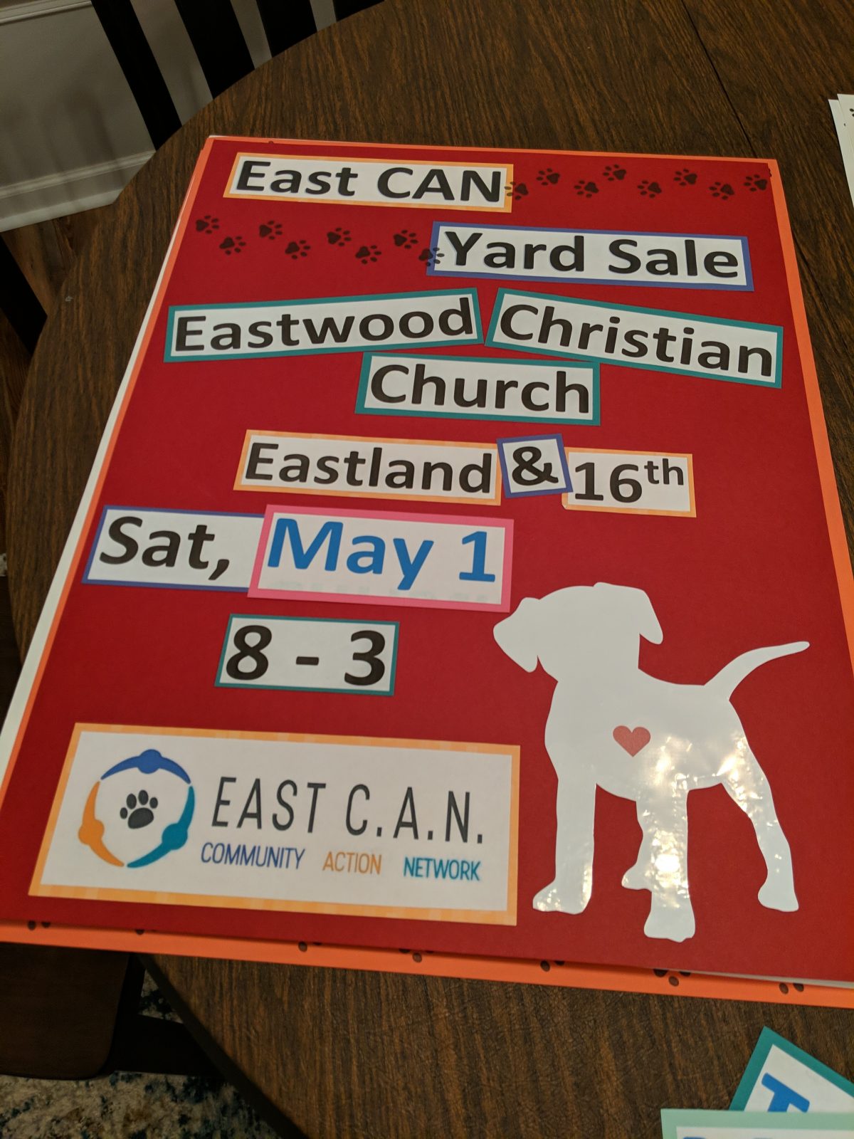 COMMUNITY YARD SALE – Rain Delay!  New Date: Saturday, May 1!